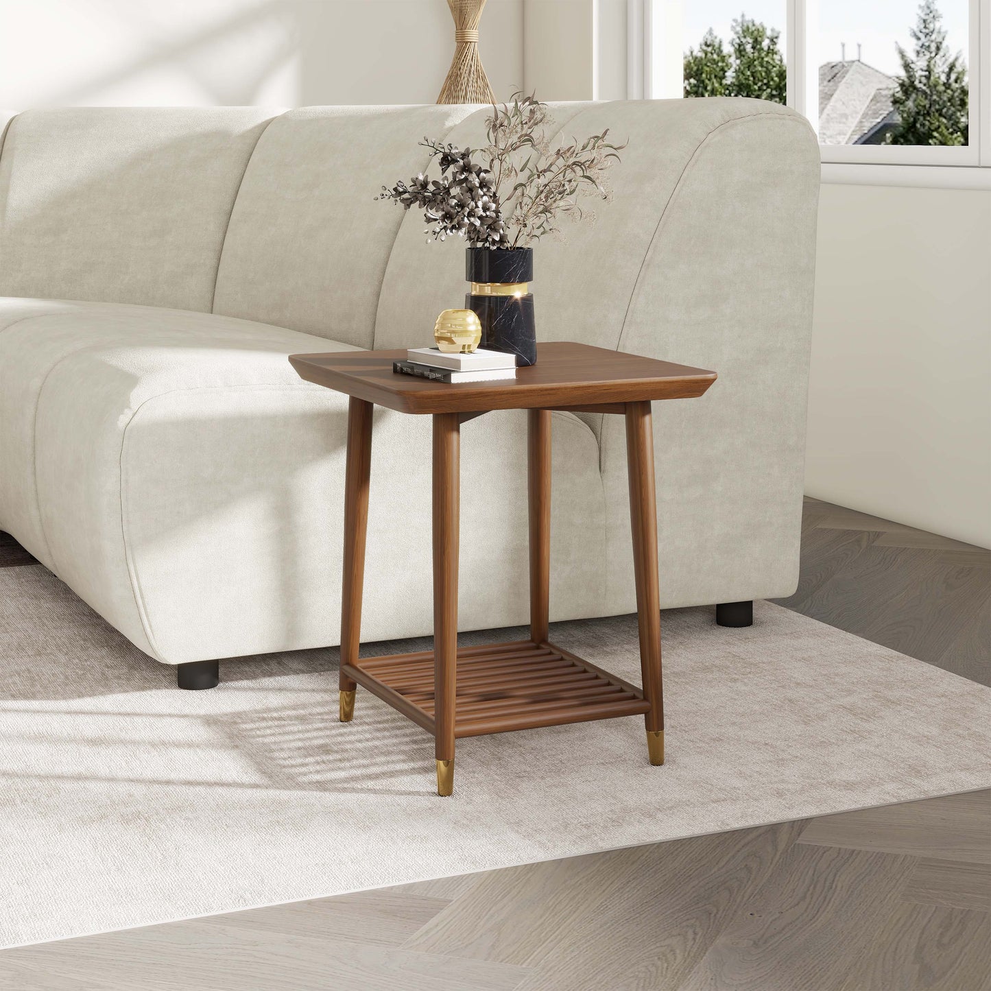 Wooden Side Table